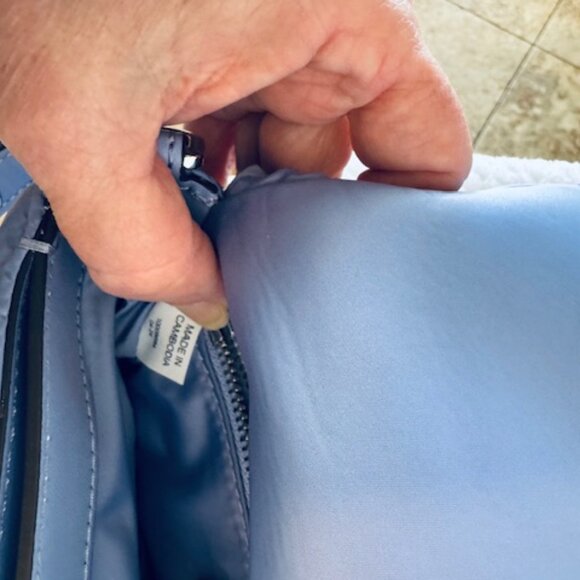 NWOT Tory Burch Britten Puffy Mini Crossbody Pale Iris - AS-IS / READ - Picture 10 of 12